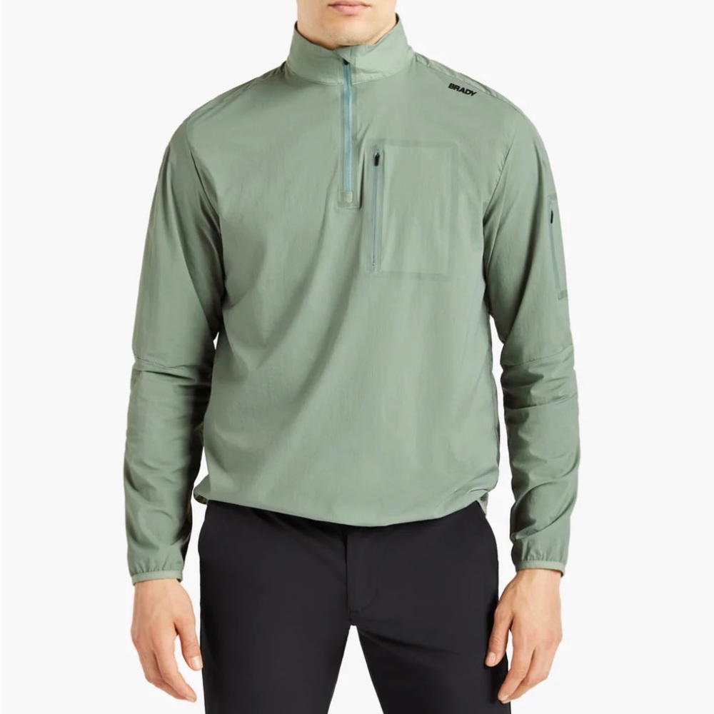 BRADY BRAN - GOLF ½ ZIP IN ZERO WEIGHT RIPSTOP